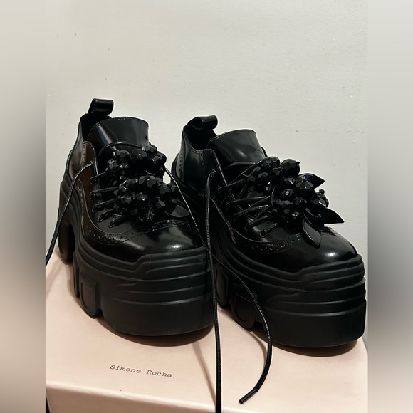 Simone Rocha Platform Brogues - Calf Leather - EU37 - Picture 1 of 5